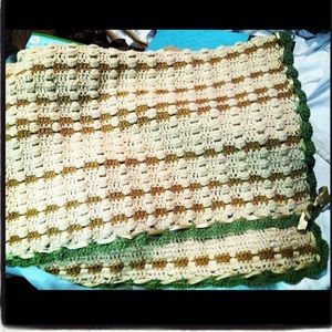 Hand made baby crochet blanket
